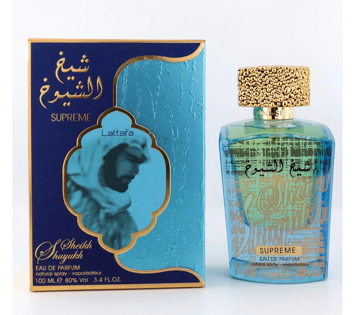 Lattafa Sheikh Shuyukh Supreme 3.4 oz Eau de Parfum Spray - Unisex