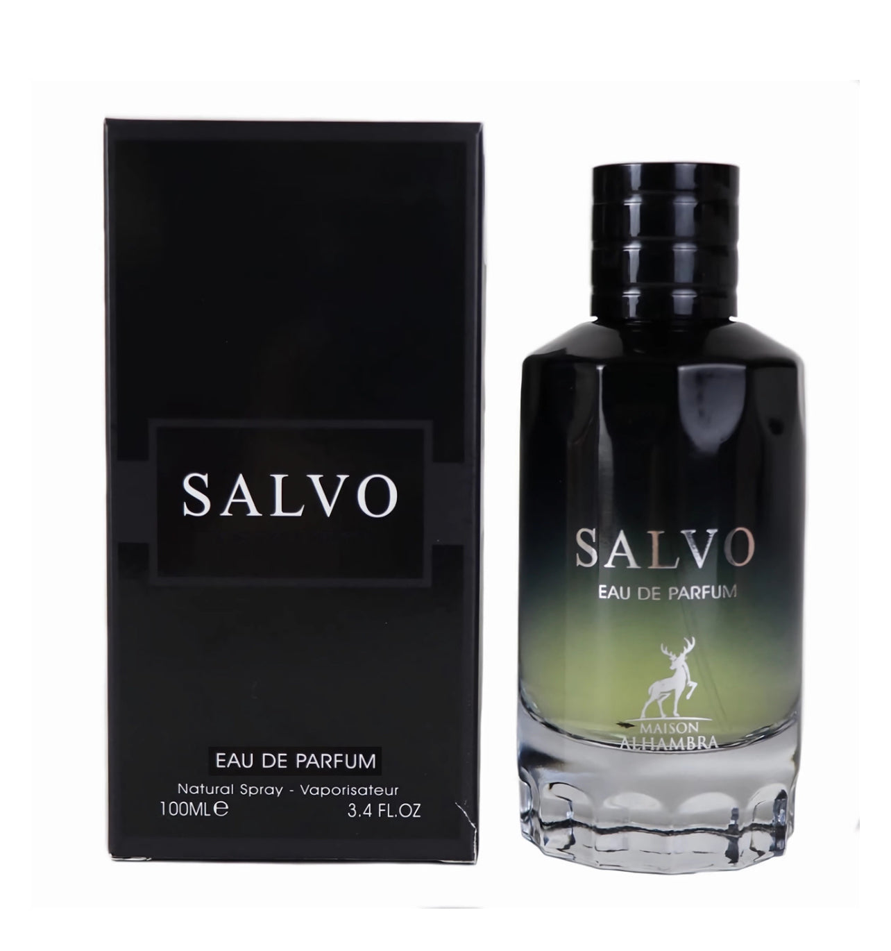 LATTAFA ALHAMBRA  SALVO EAU DE PARFUM  3.4 OZ