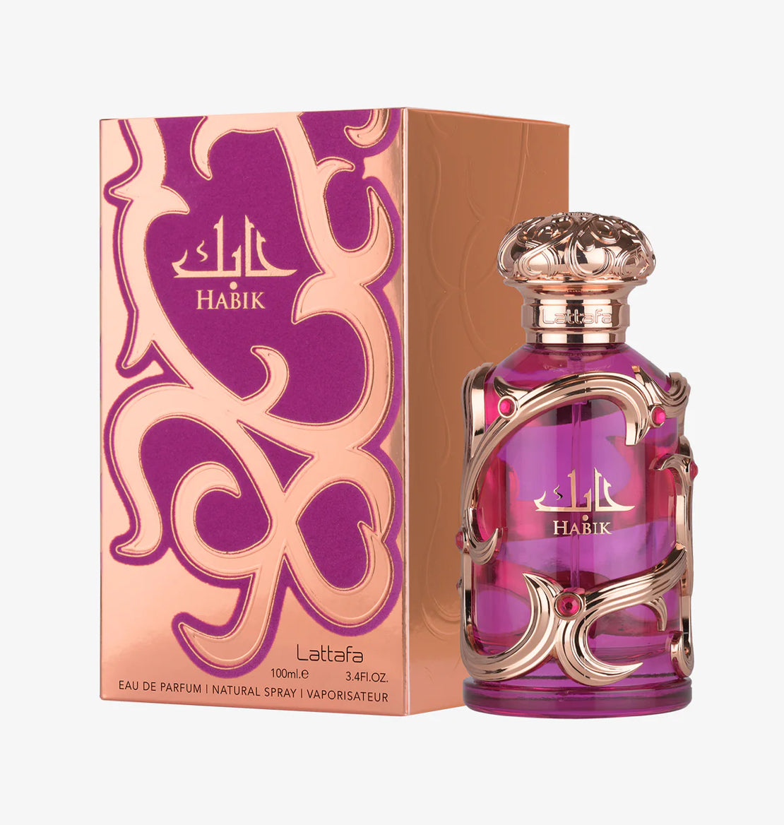 LATTAFA HABIK FOR WOMEN  EAU DE PARFUM  3.4 OZ