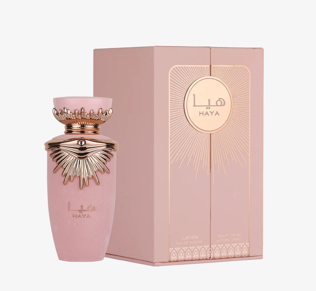 LATTAFA HAYA FOR WOMEN EAU DE PARFUM  3.4 OZ