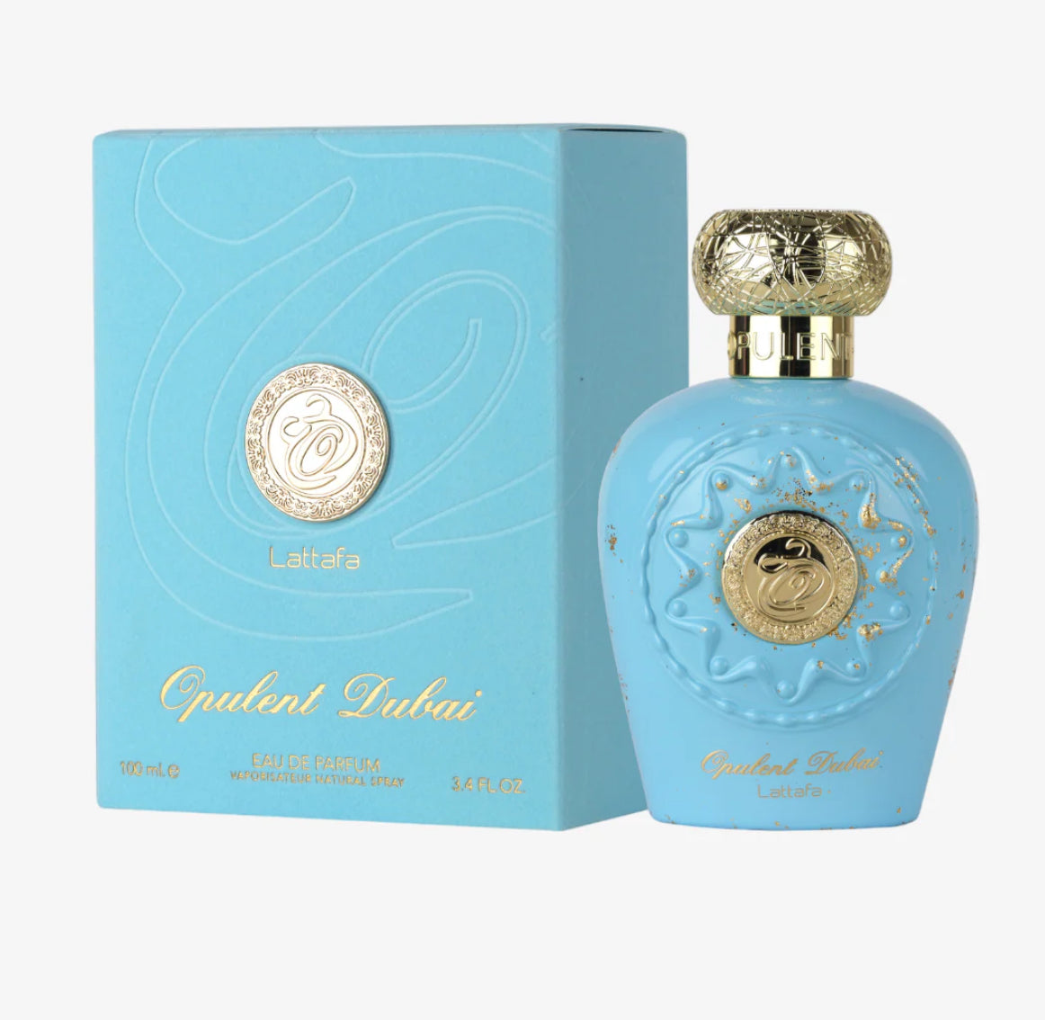 LATTAFA OPULENT DUBAI EAU DE PARFUM  3.4 OZ