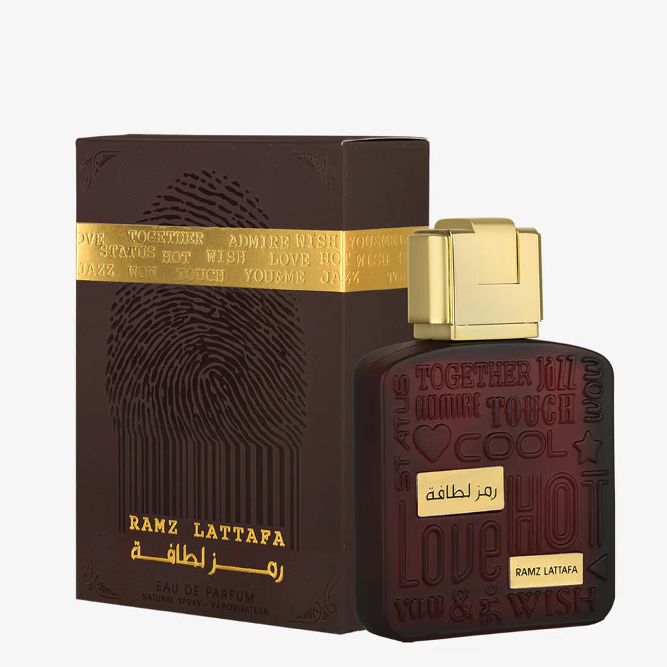 LATTAFA RAMZ GOLD 3.4 oz  EAU DE PARFUM  SPRAY FOR MEN