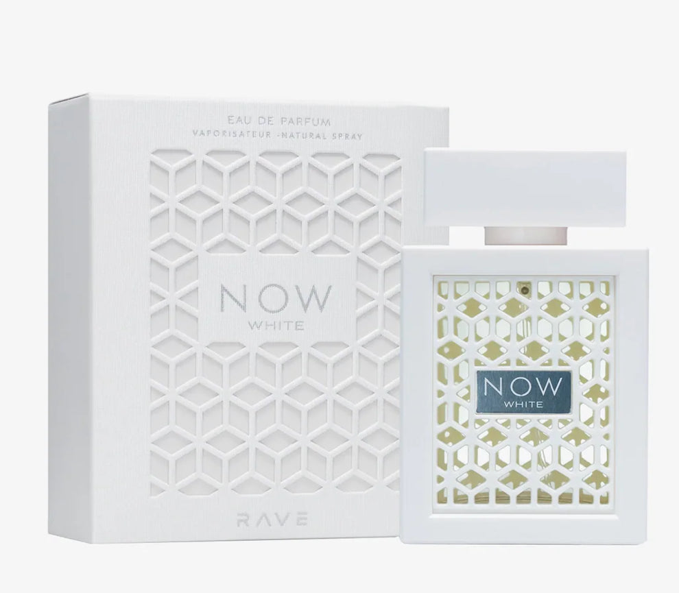 LATTAFA RAVE NOW WHITE EAU DE PARFUM  3.4 OZ