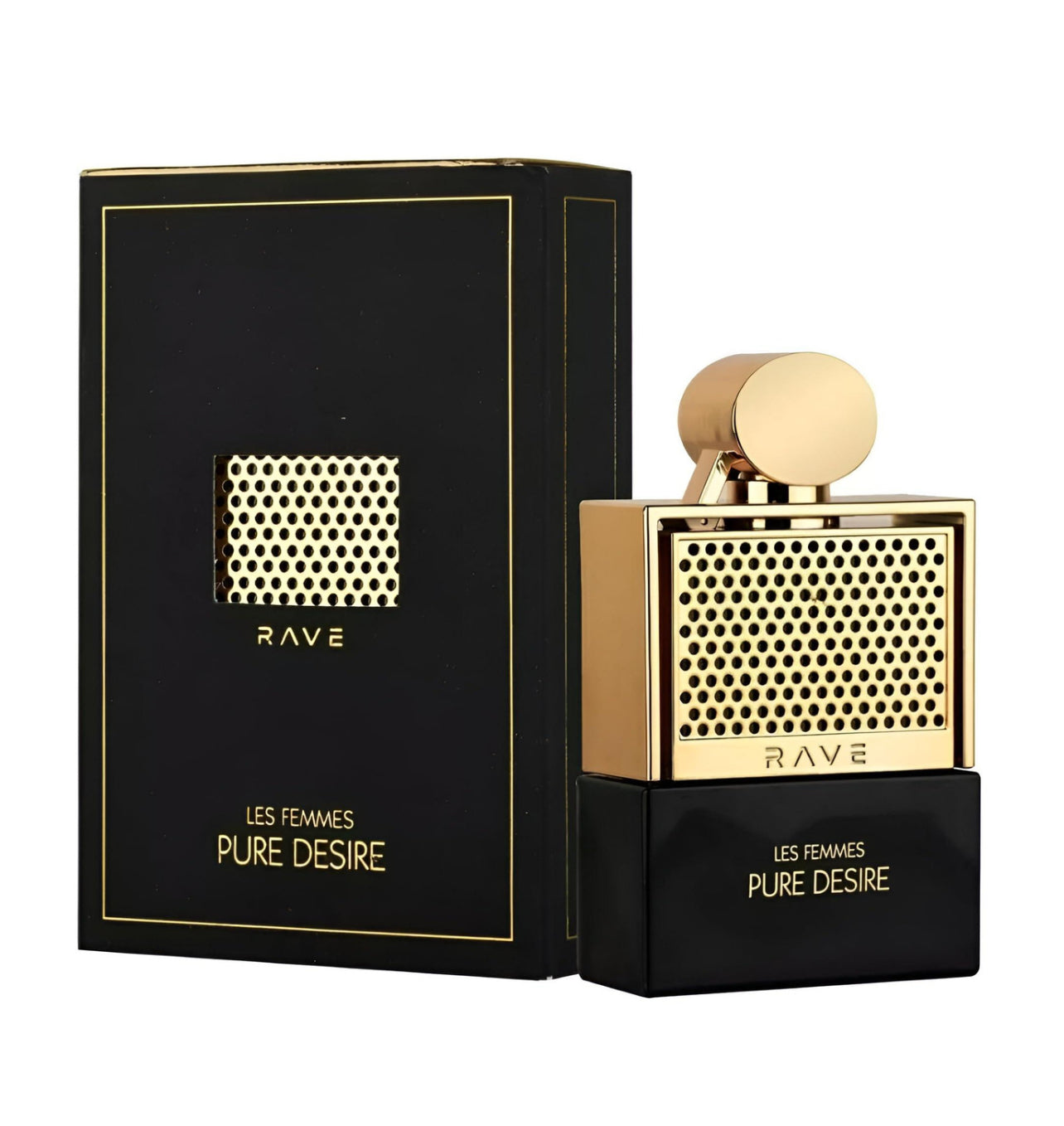 LATTAFA RAVE PURE DESIRE GOLD EAU DE PARFUM  3.4 OZ