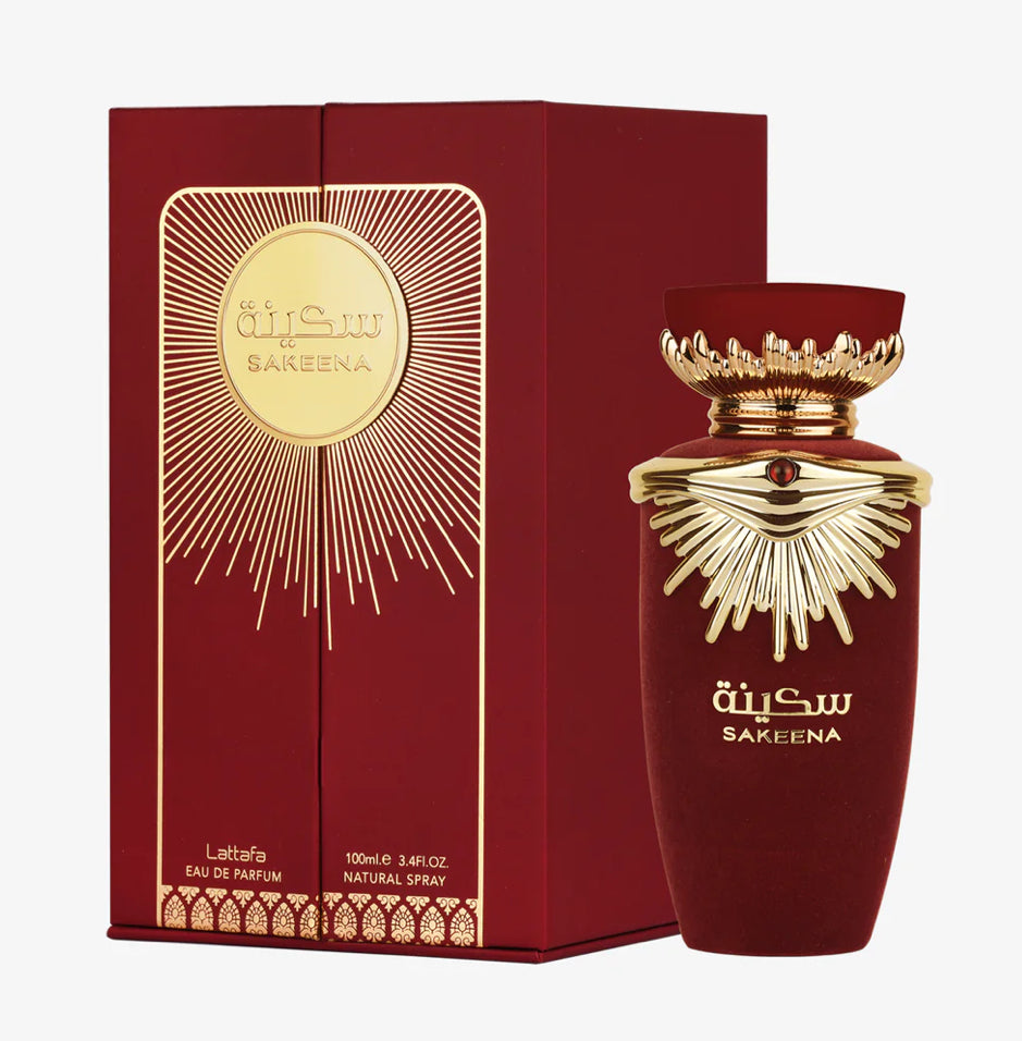 LATTAFA SAKEENA EAU DE PARFUM  3.4 OZ