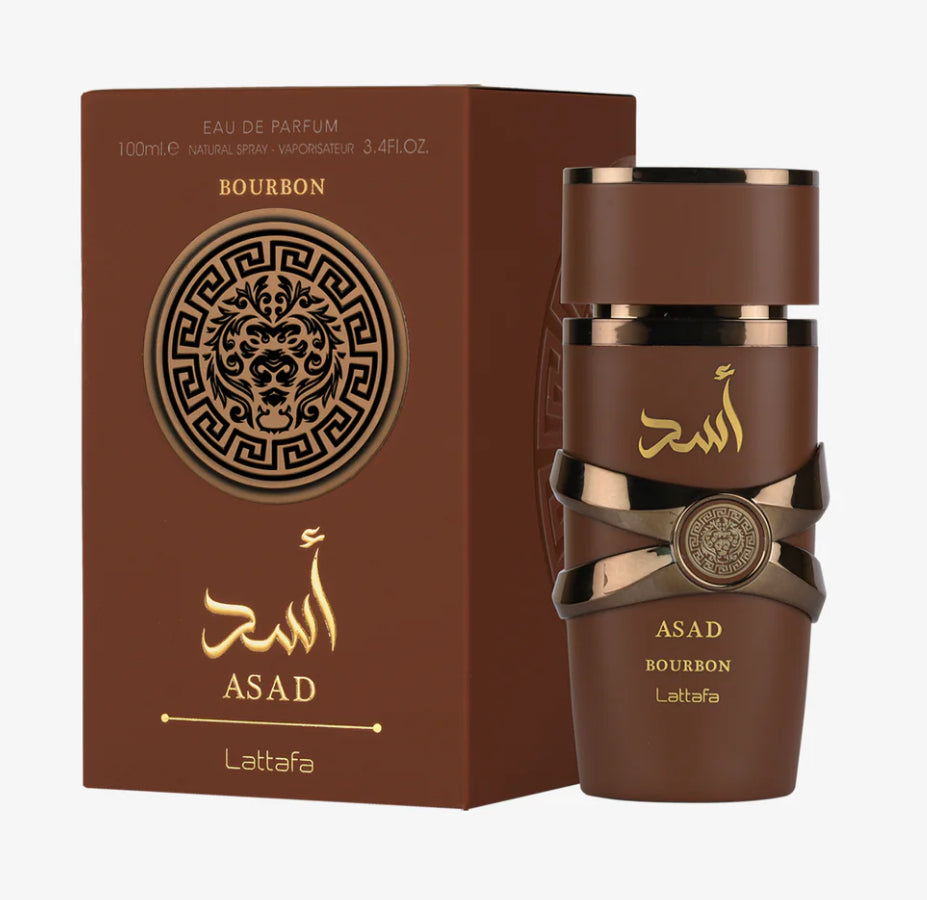 LATTAFA ASAD BOURBON EAU DE PARFUM  3.4 OZ