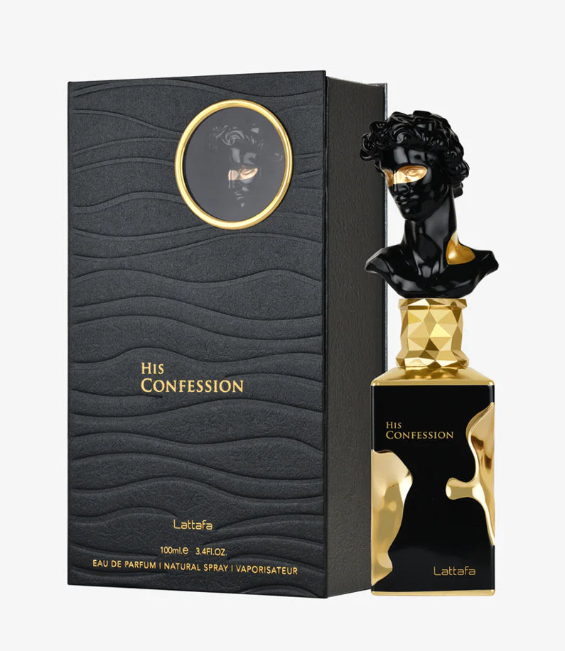 LATTAFA HIS CONFESSION EAU DE PARFUM  3.4oz