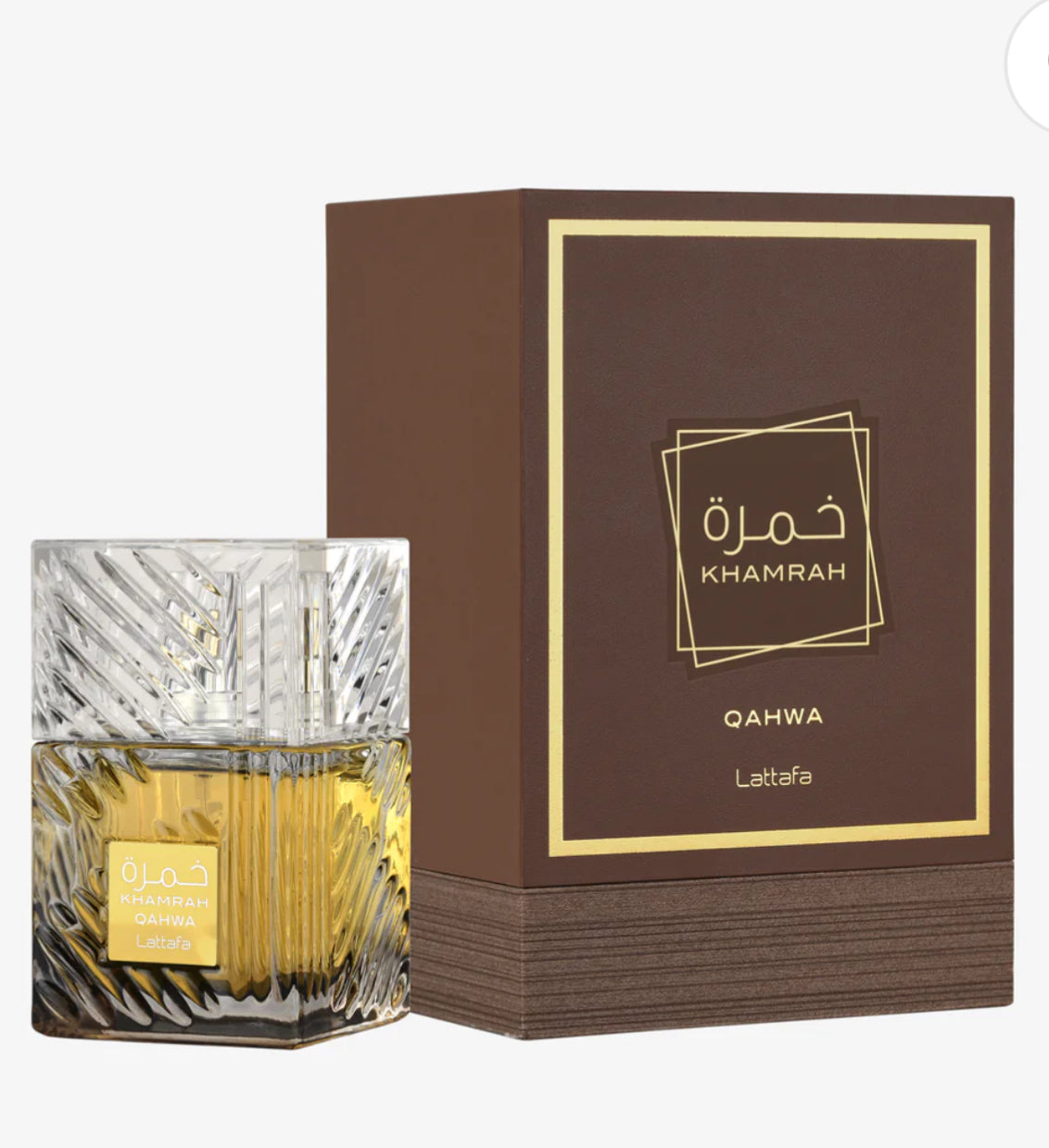 LATTAFA KHAMRAH QAHWA EAU DE PARFUM  3.4 OZ