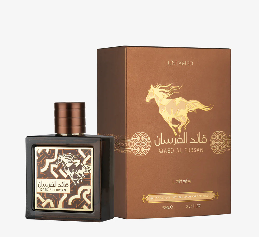 LATTAFA QAED AL FURSAN UNTAMED EAU DE PARFUM  3.04 OZ
