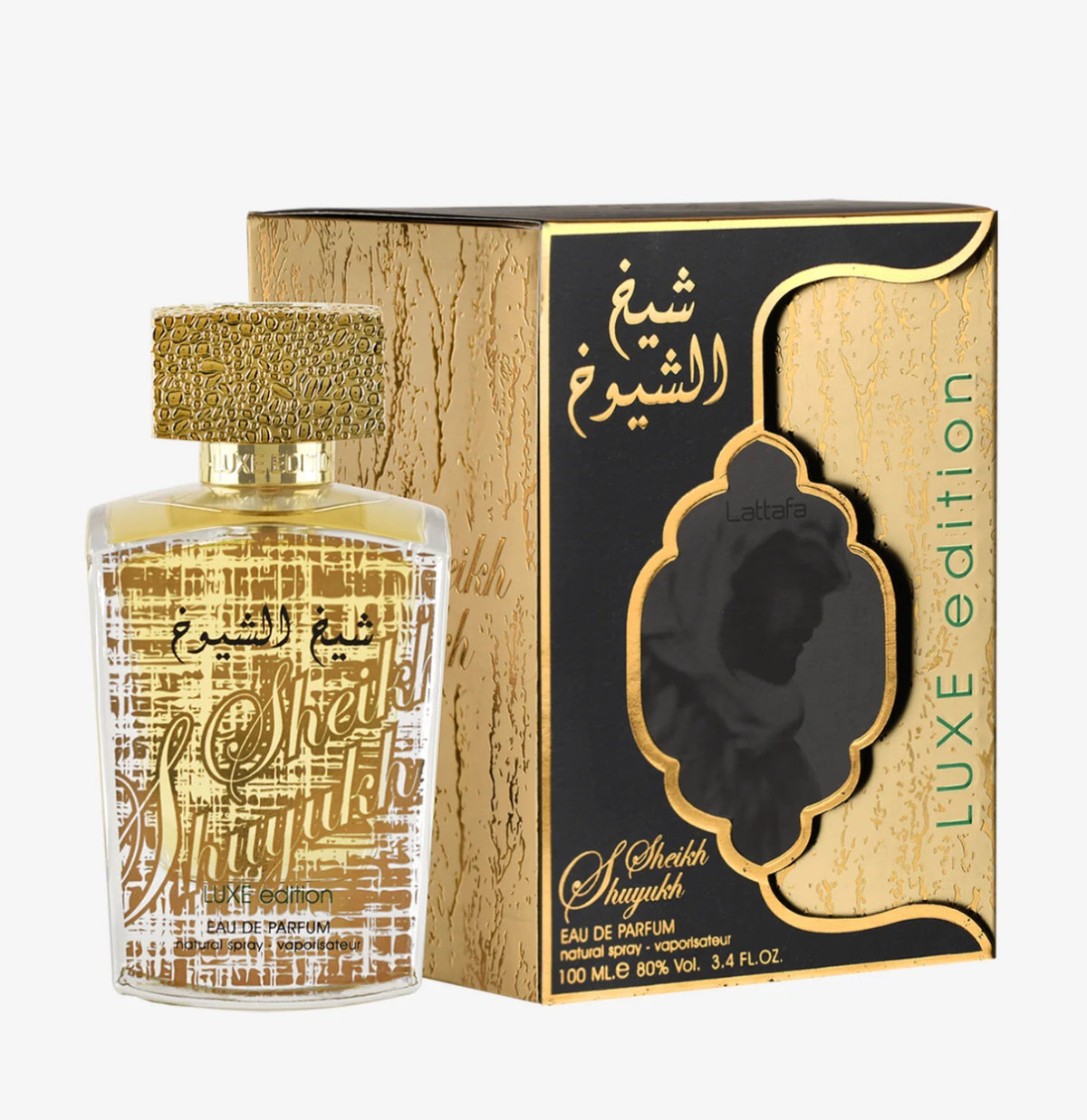 LATTAFA SHEIKH SHUYUKH  LUXE EDITION EAU DE PARFUM  3.4 OZ