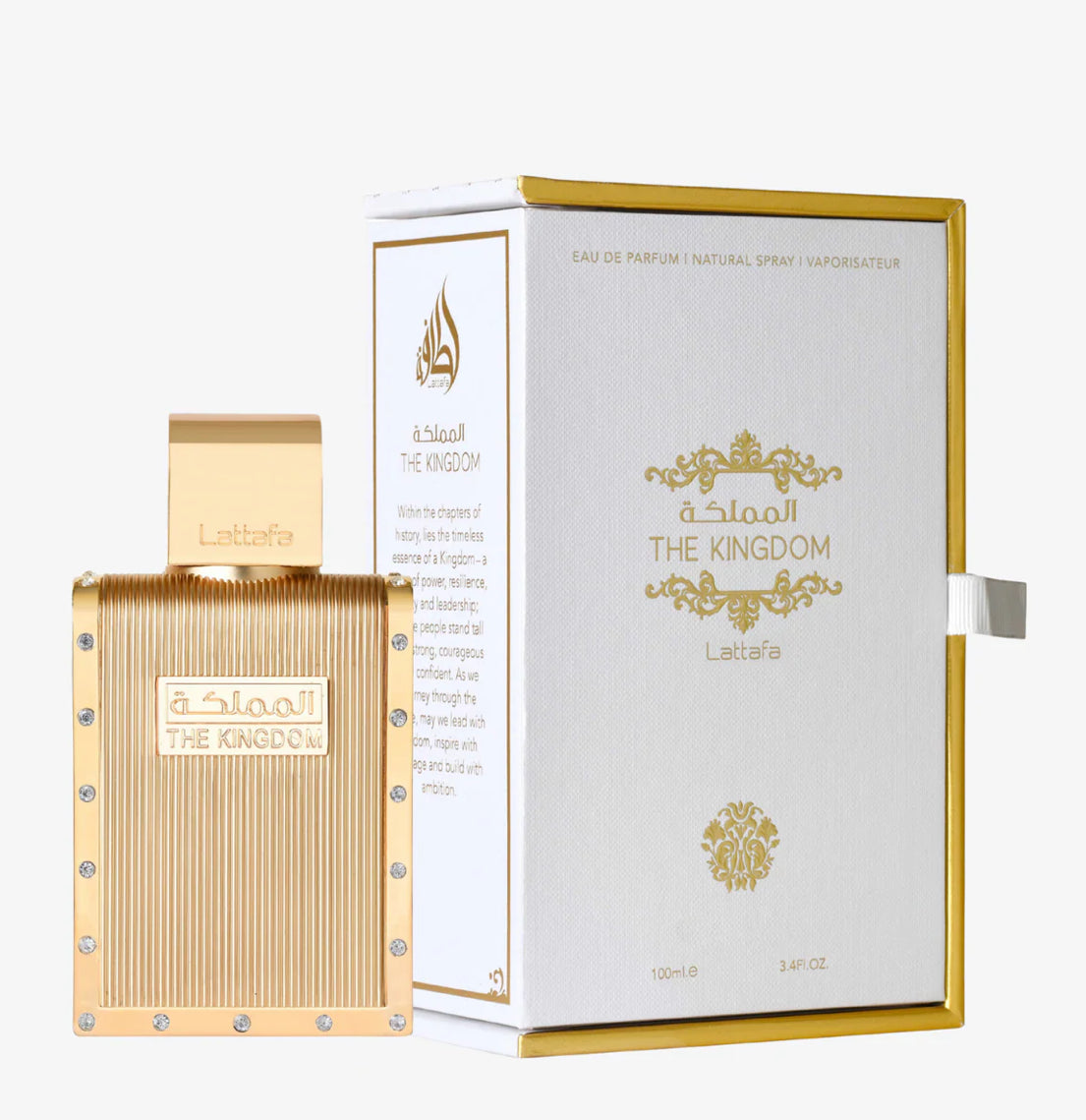 LATTAFA KINGDOM FOR MEN EAU DE PARFUM  3.4 OZ
