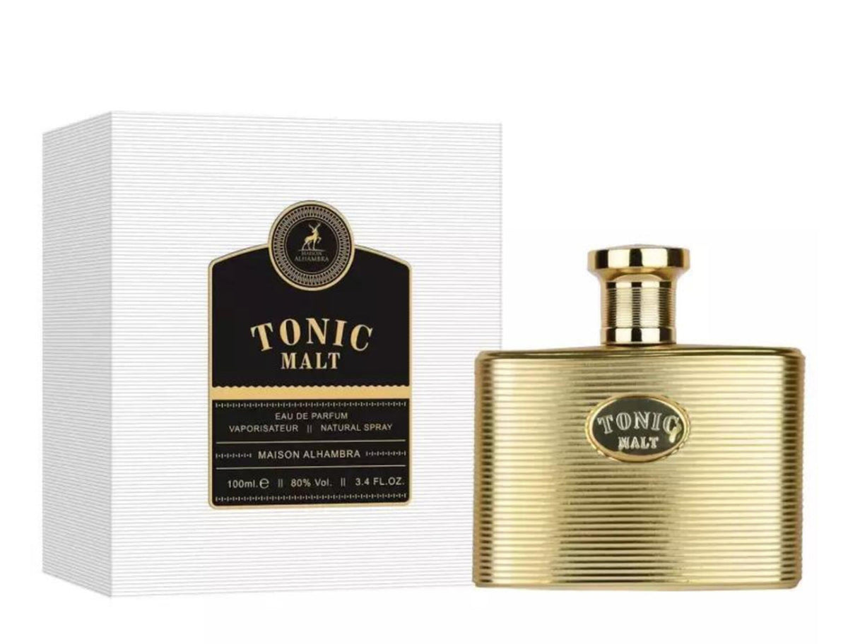 LATTAFA ALHAMBRA TONIC MALT  EAU DE PARFUM  3.4 OZ