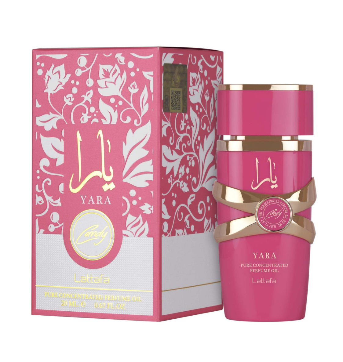 LATTAFA  YARA CANDY - 0.67 oz - PERFUME OIL FOR WOMEN