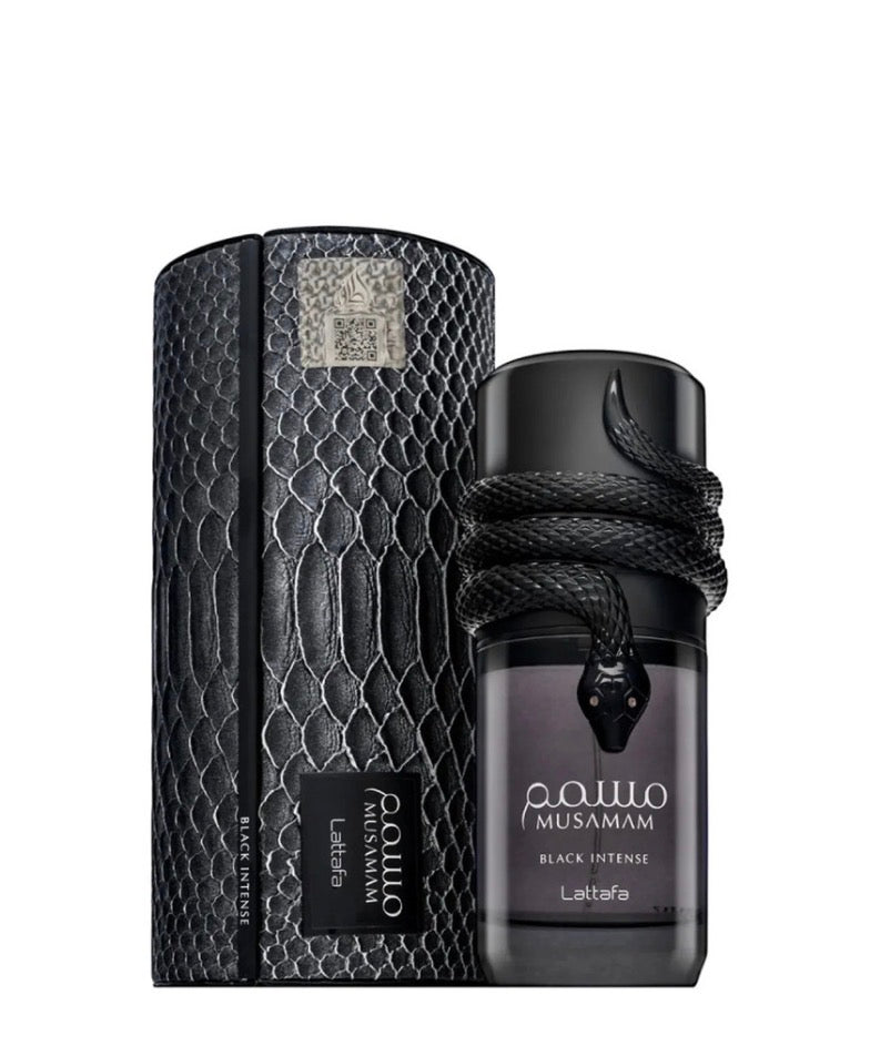 LATTAFA MUSAMAM  BLACK INTENSE EAU DE PARFUM  3.4 OZ  SPRAY FOR MEN