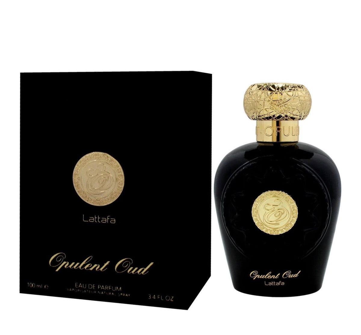 LATTAFA OPULENT OUD EAU DE PARFUM  3.4 OZ