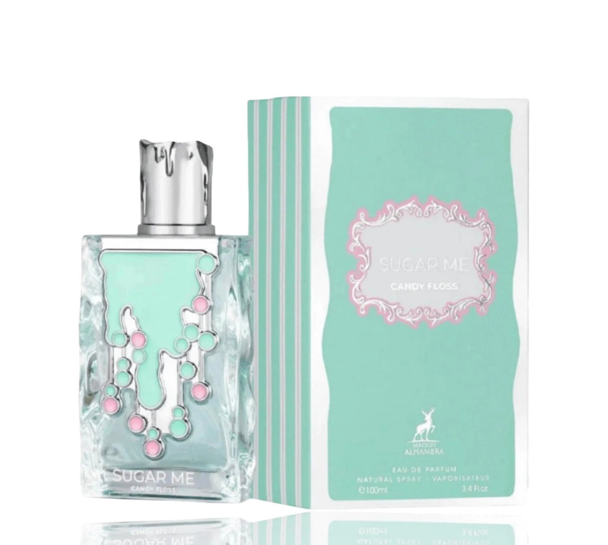 Lattafa Alhambra Sugar Me Candy Floss 3.4oz Eau de Parfum spray For Women