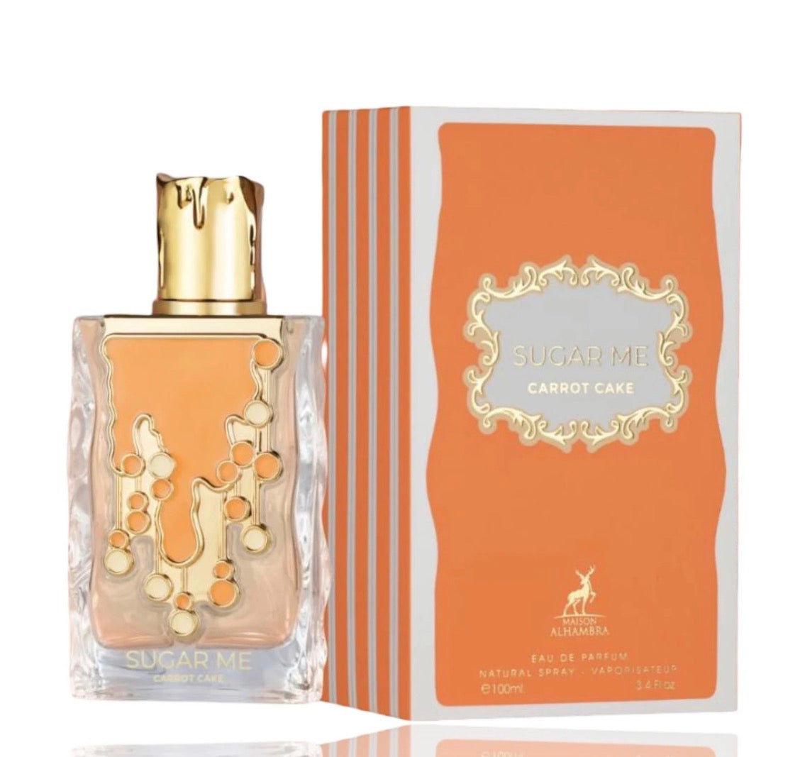 Lattafa Alhambra Sugar Me Carrot Cake 3.4oz Eau de Parfum spray For Women