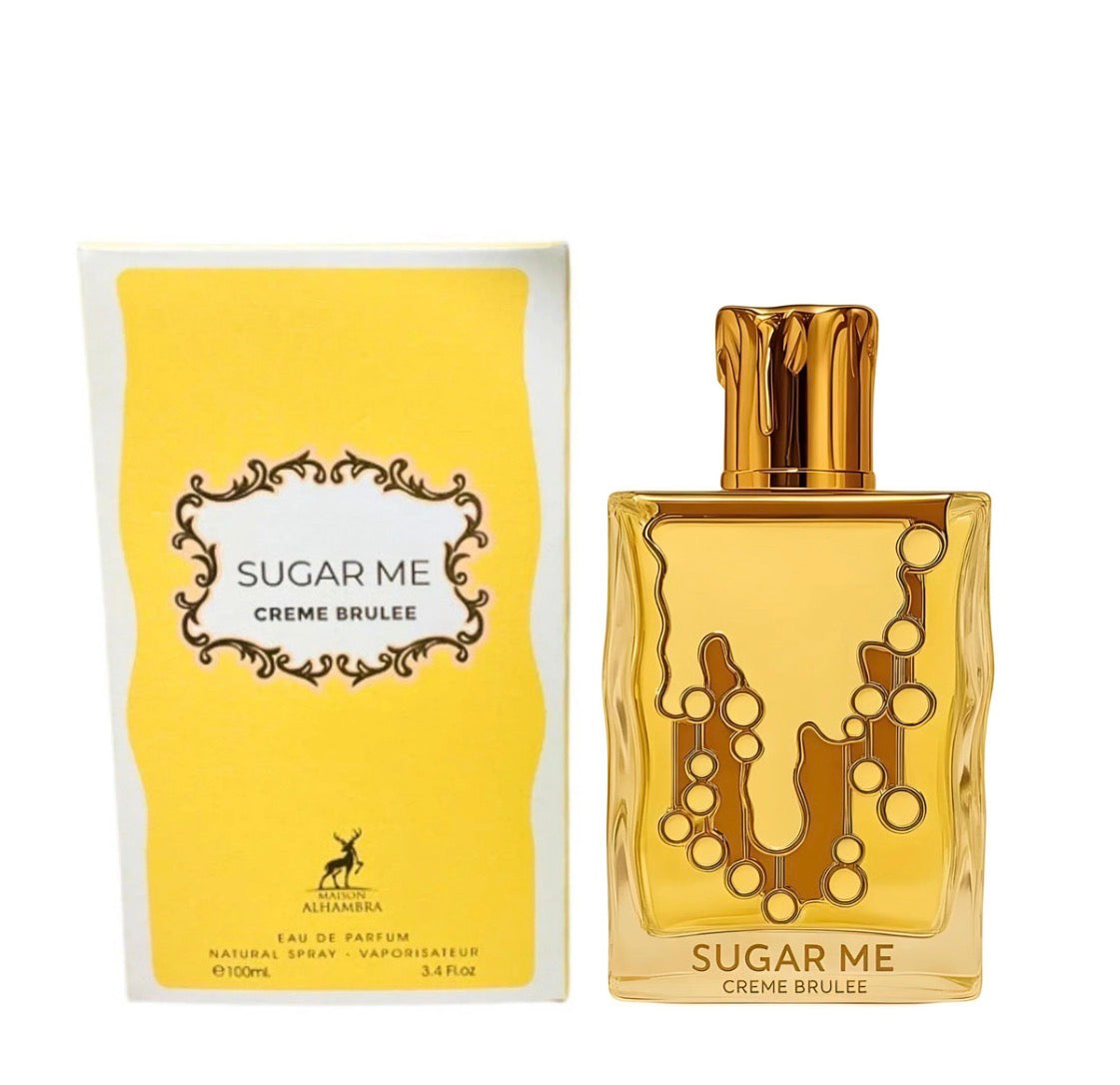 Lattafa Alhambra Sugar Me Creme Brulee 3.4oz Eau de Parfum spray For Women