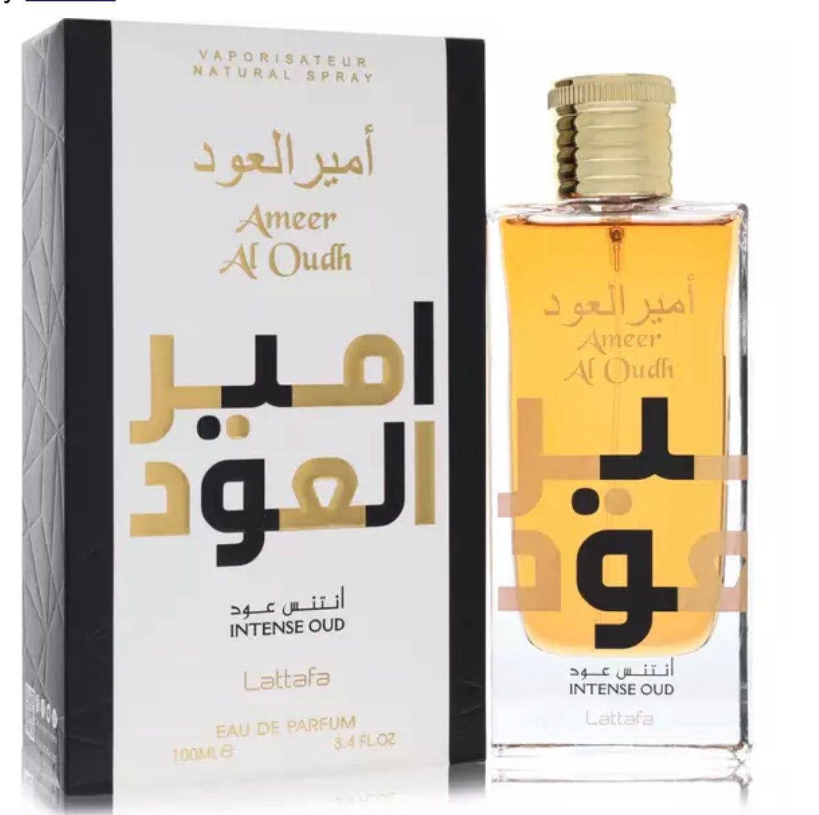LATTAFA  AMEER AL OUDH INTENSE OUD 3.4 OZ Eau De Parfum spray