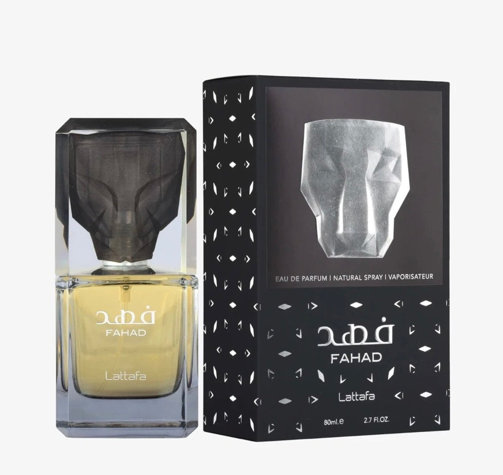 LATTAFA  FAHAD FOR MEN   2.7 oz EAU DE PARFUM  Spray